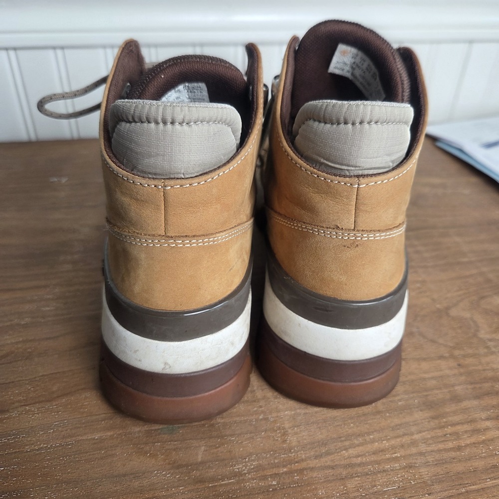Timberland Womens Euro Swift Rebotl Tan Leather Lace Up Boots Size‎ 8.5 Hiking - Picture 11 of 12